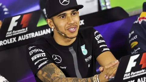 El piloto británico Lewis Hamilton