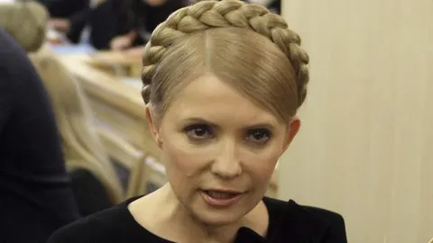 La exprimera ministra de Ucrania, Yulia Tymoshenko, en una imagen de archivo.