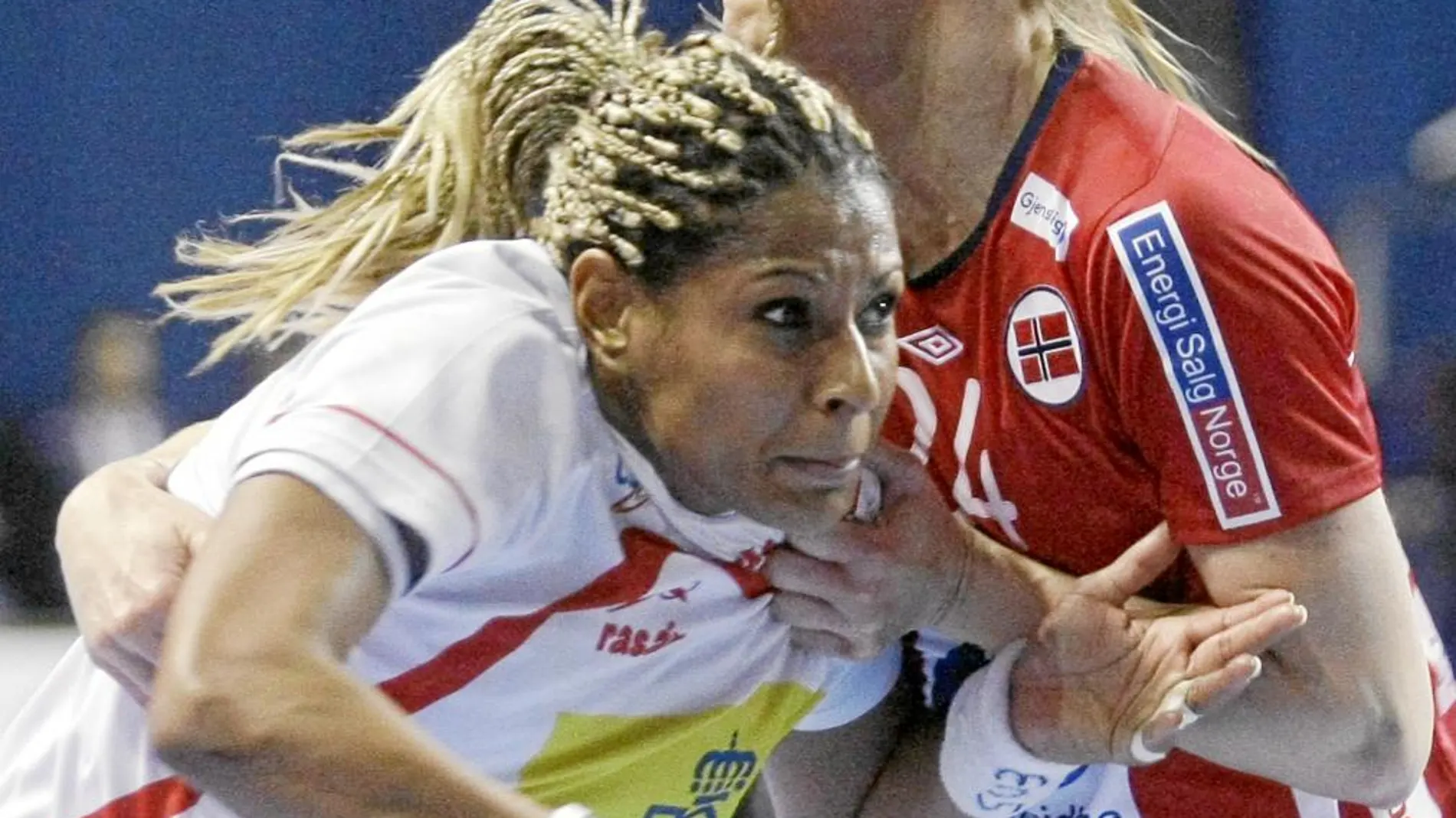 Marta Mangué lideró al equipo en la segunda parte