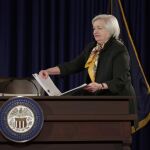 La directora de la Reserva federal (Fed) Janet Yellen