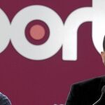 Los dirigentes de Sortu, Pernando Barrena (d) y Rufi Etxeberria, en un momento de la conferencia de prensa para opinar sobre el contenido del último comunicado del colectivo de presos de ETA (