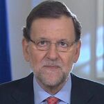 Mariano Rajoy, durante la declaraciín que ha realizado hoy previa a la reunión del Consejo de Ministros para valorar el resultado del referéndum en Escocia.