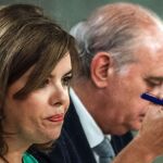 La vicepresidenta del Gobierno, Soraya Sáenz de Santamaría