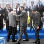 Mariano Rajoy ya se reunió consus «barones» autonómicos en mayo de 2013 en Madrid