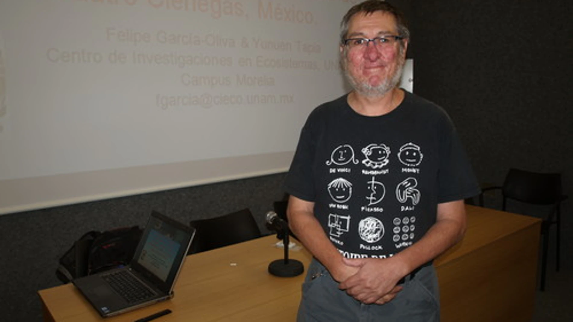 Felipe García Oliva, investigador de la UNAM.