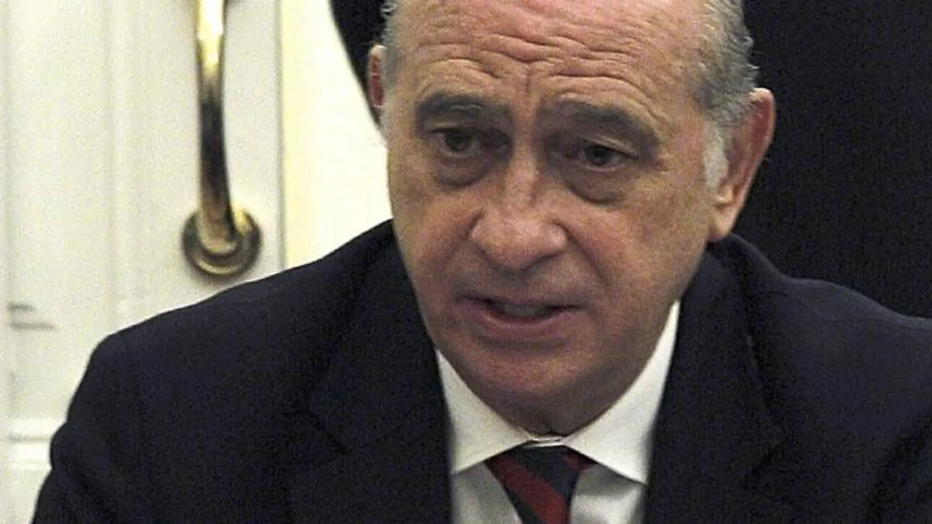 El ministro del Interior, Jorge Fernández Díaz