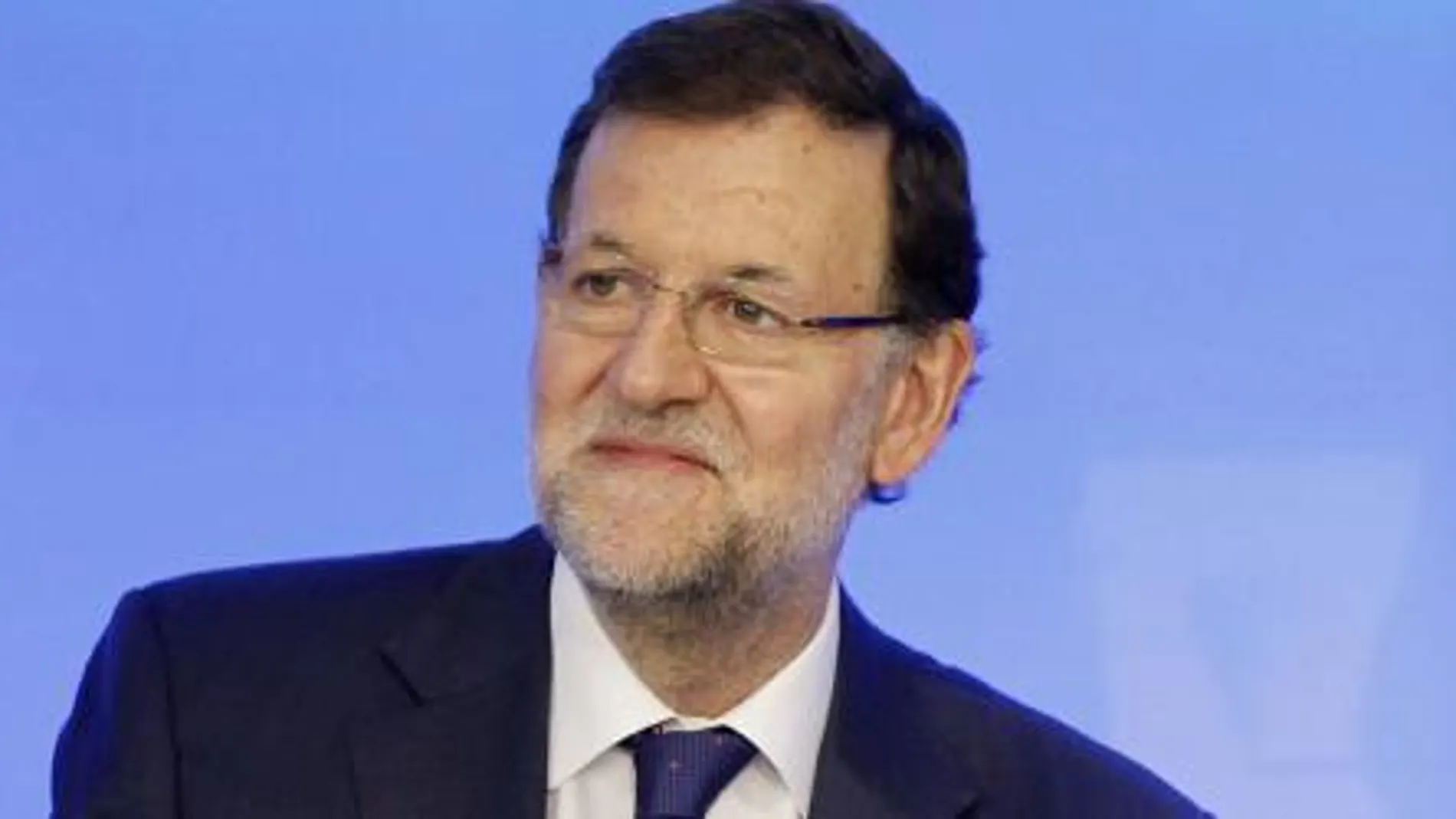 El presidente del Partido Popular, Mariano Rajoy, durante la reunión del Comité Ejecutivo del PP que se ha celebrado hoy en Madrid.