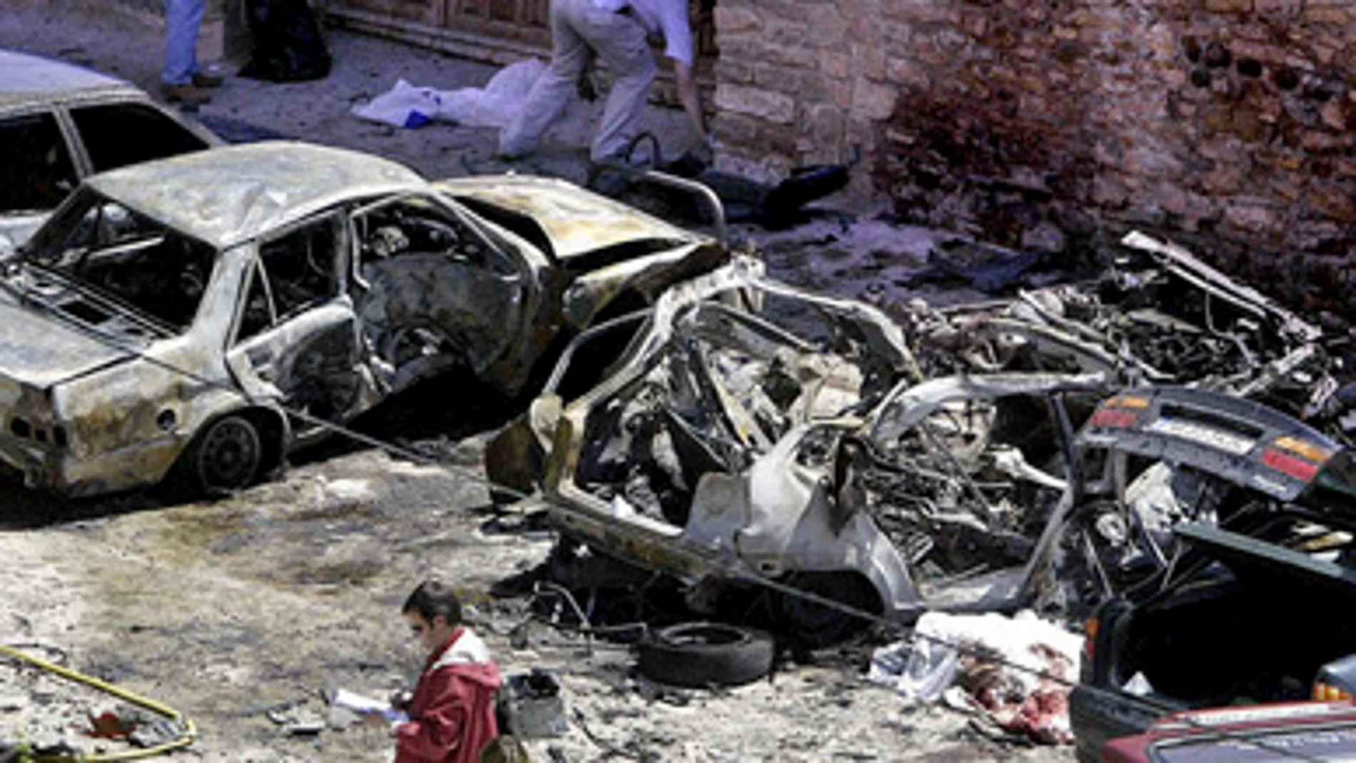 Uno de los atentados de la banda terrorist
