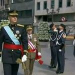 Felipe VI para revista a las tropas