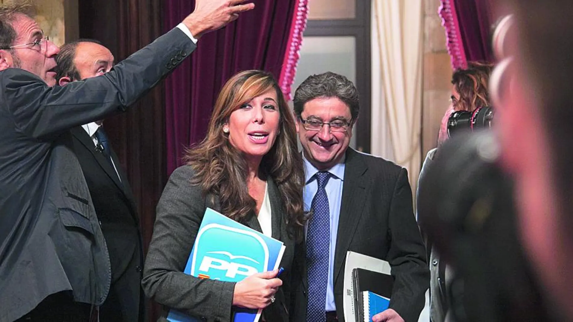El PP de Sánchez- Camacho y Millo avanzó durante el debate de investidura que ejercerá una oposición férrea y responsable
