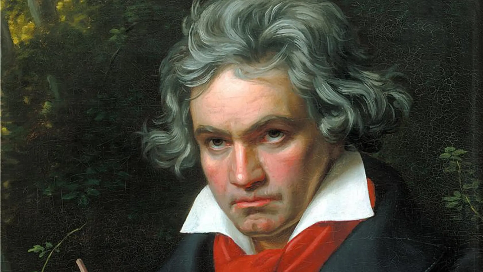 Un retrato de Ludwig van Beethoven