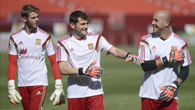 De Gea, Casilla y Reina