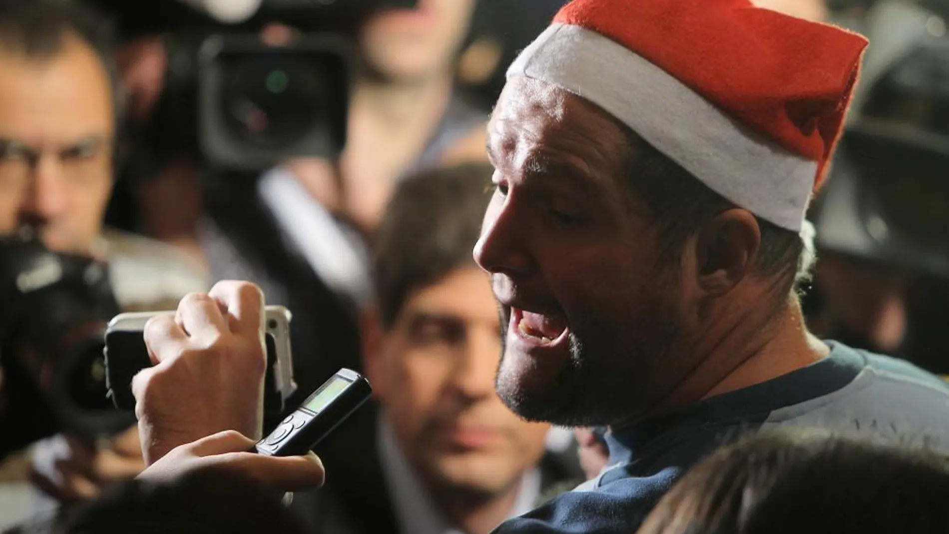 Jesús Lorente, de 27 años, fue uno de los agraciados que se llevó 125.000 euros –segundo premio–. Se encontraba entre los asistentes al sorteo, que por segundo año consecutivo se celebra en el Teatro Real de Madrid