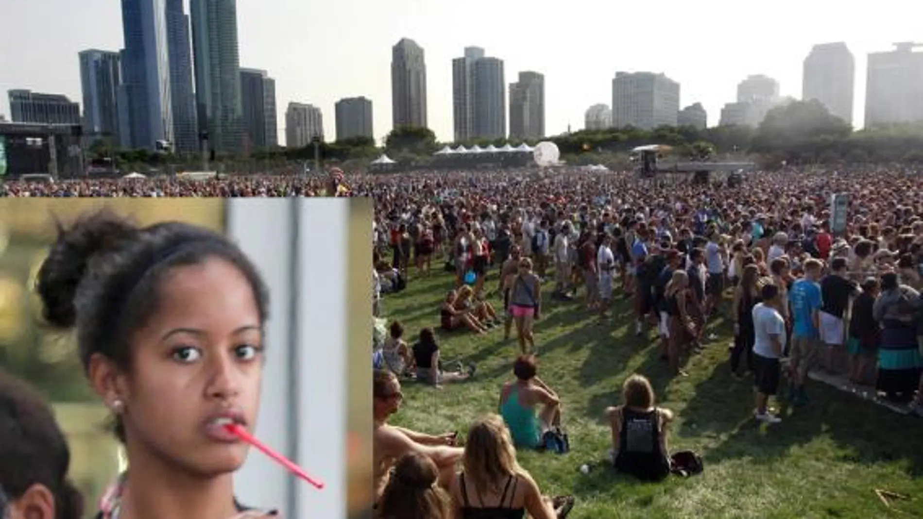 Imagen del festival Lollapalooza en Chicago