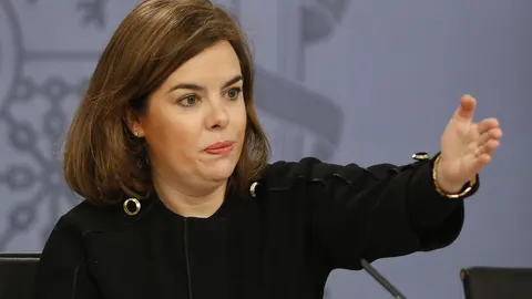 Soraya Sáenz de Santamaría, vicepresidenta del Gobierno