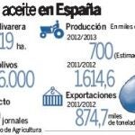 La tonelada de aceite de oliva virgen extra sube a 3.000 euros
