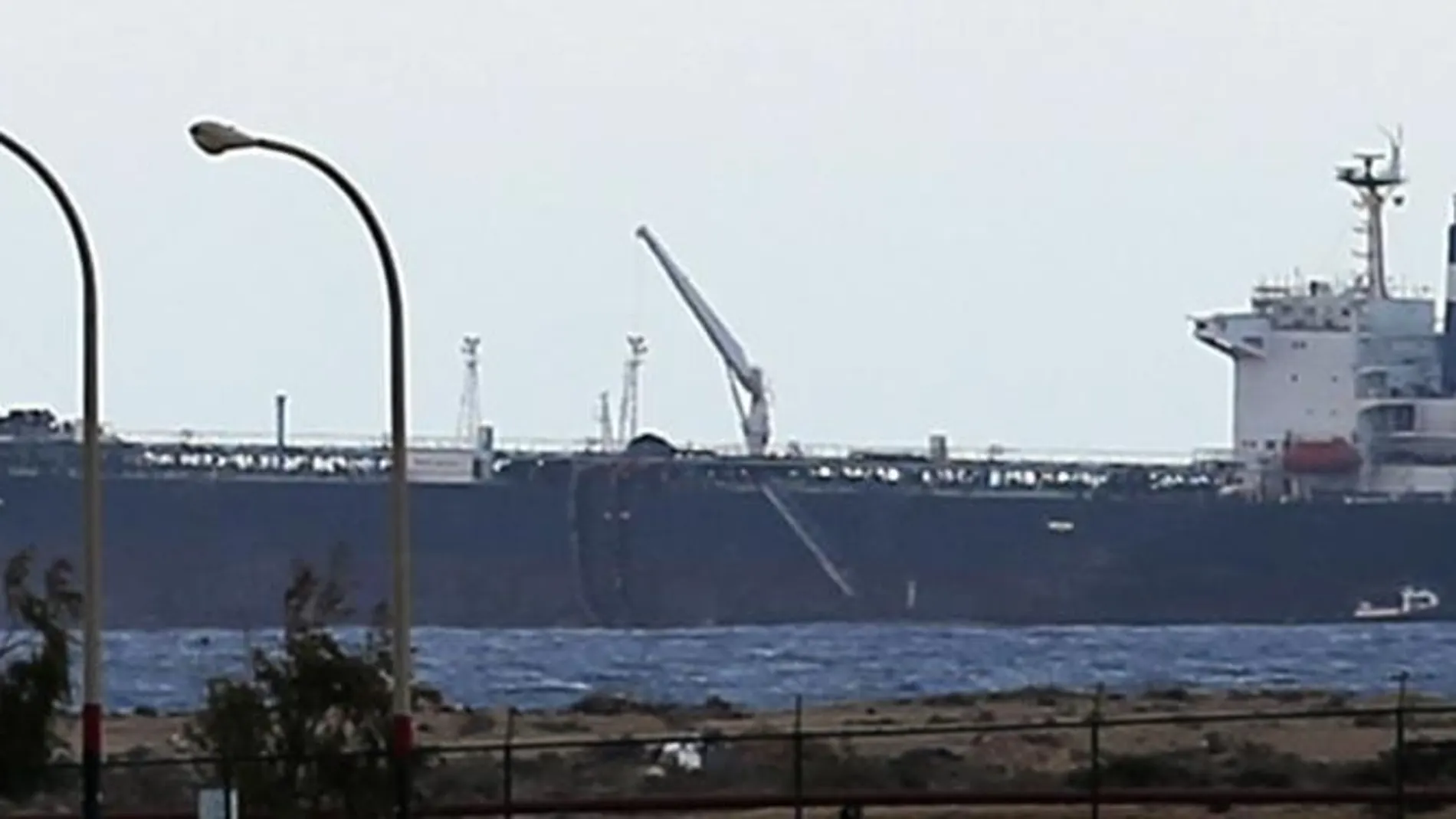 Imagen del barco de bandera norcoreana