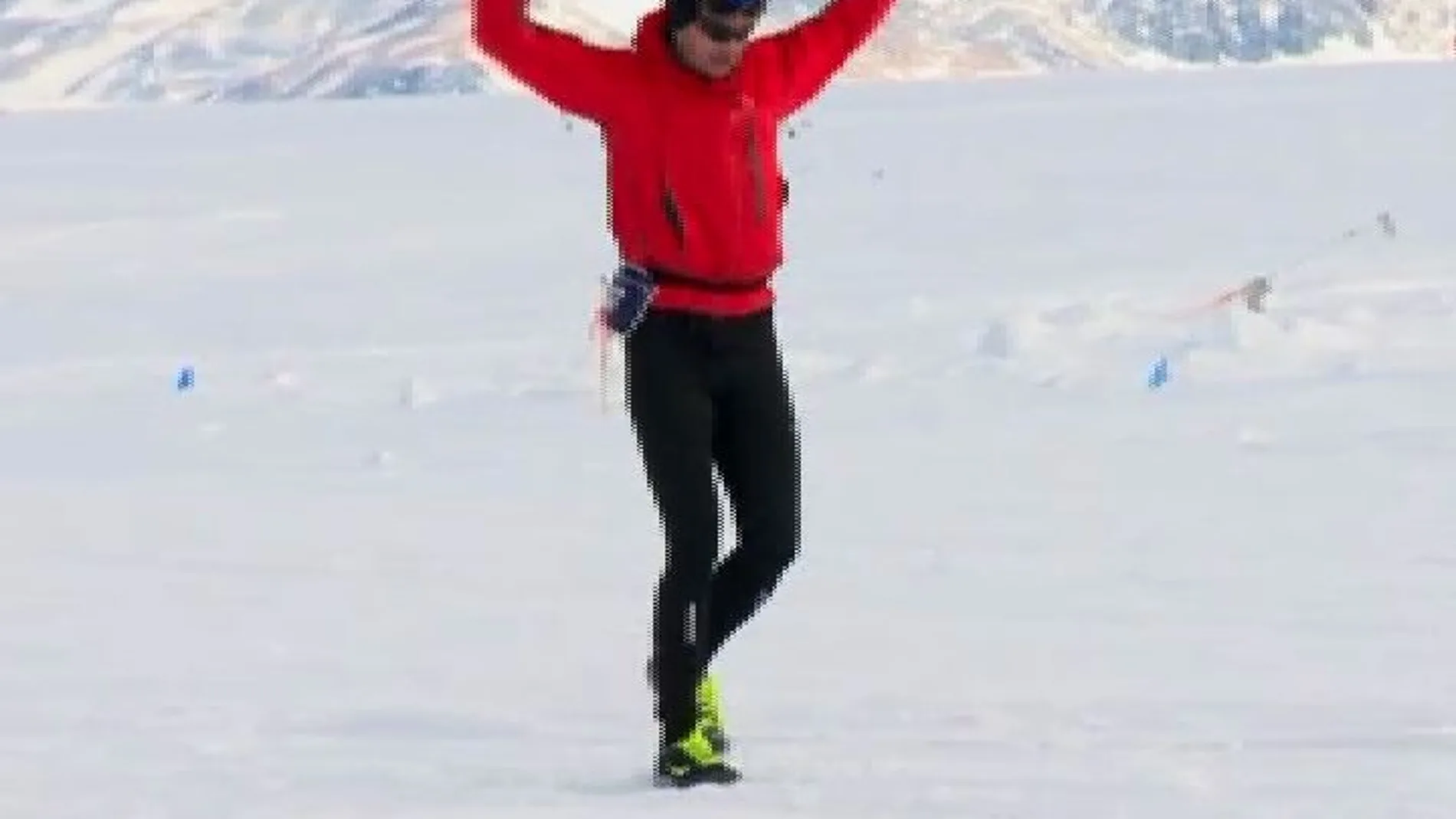 Maratón sobre hielo y nieve en la Antártida