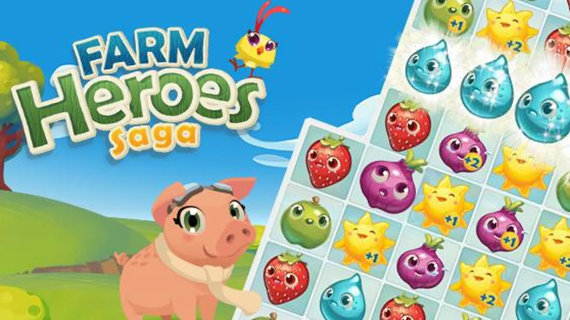 Farm Heroes Saga, el nuevo éxito de los creadores de Candy Crush Saga