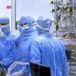 Técnicos de la farmacéutica Sanofi