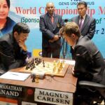 Carlsen, de 23 años, destronó el 22 de noviembre pasado a Anand, de 44