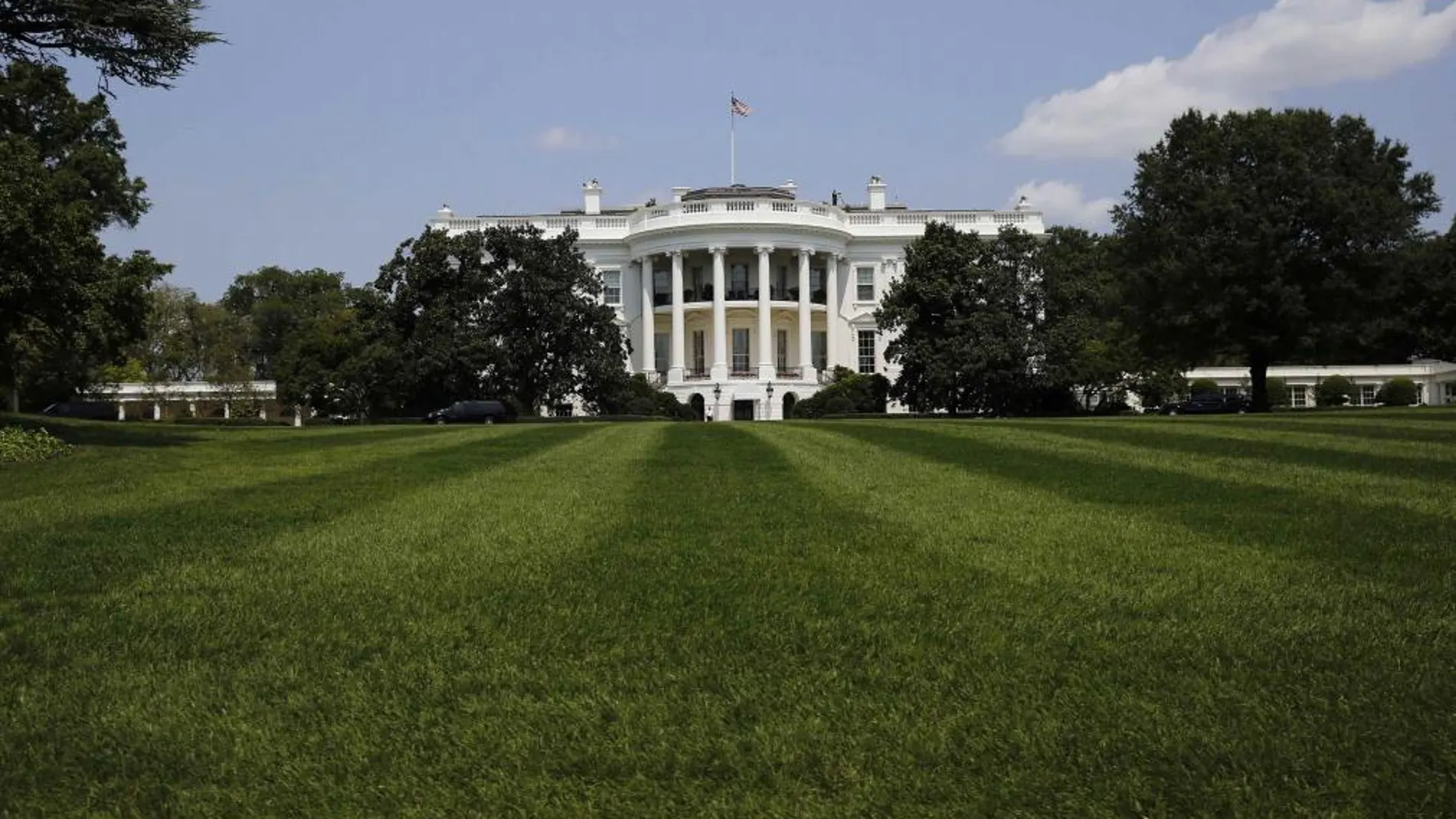 La Casa Blanca, vista por la fachada sur