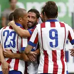  Fiesta goleadora del Atlético al ritmo de Koke y Raúl García (1-5)