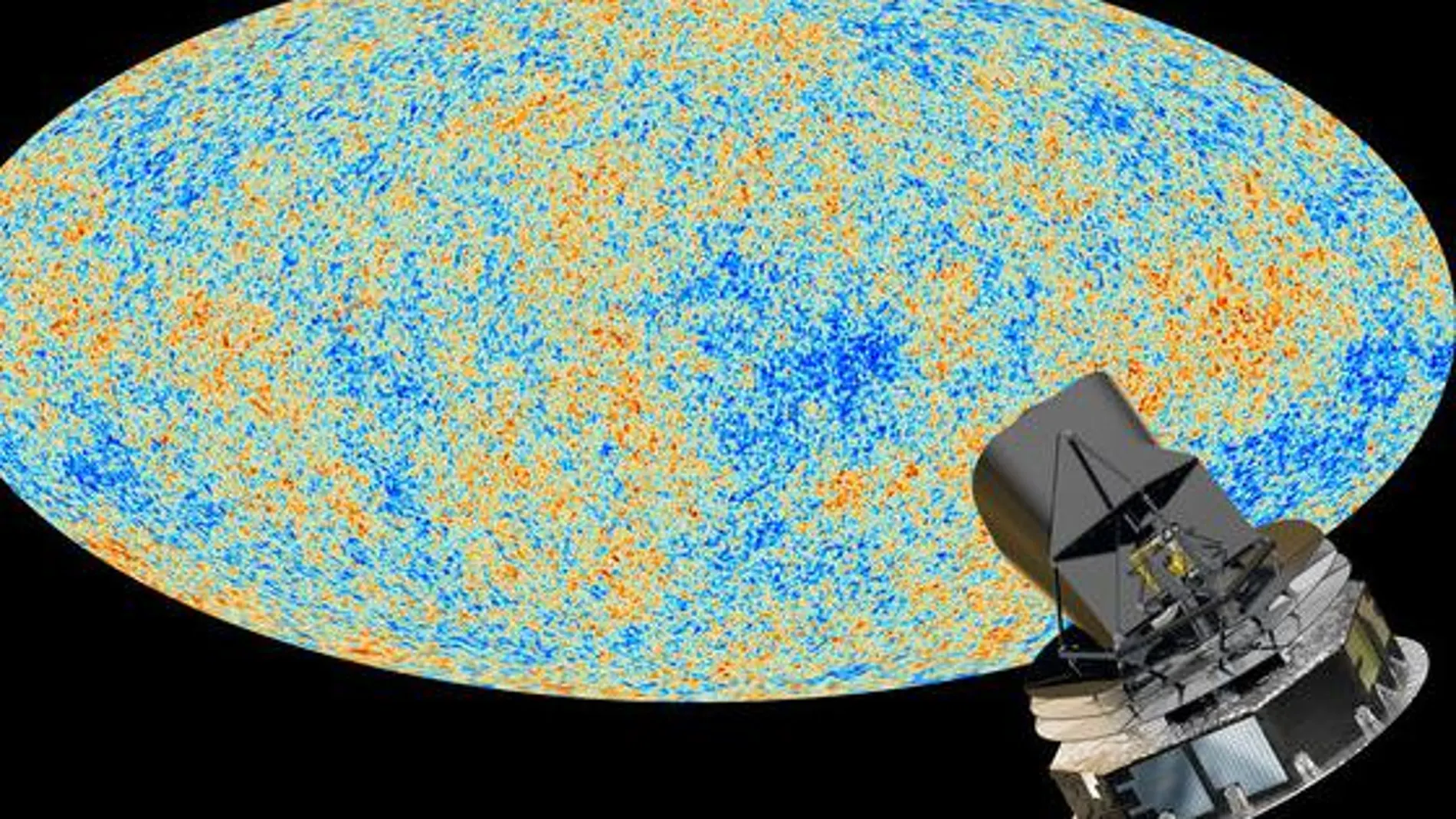 Las anisotropías de la radiación cósmica de fondo, observadas por Planck