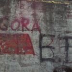 Imagen de archivo de pintadas a favor de ETA en Leitza
