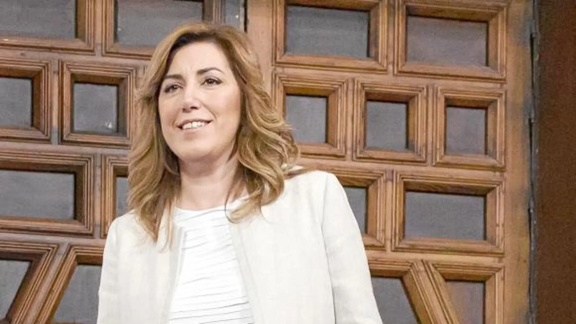 La presidenta de la Junta, la socialista Susana Díaz, hizo ayer balance de gobierno