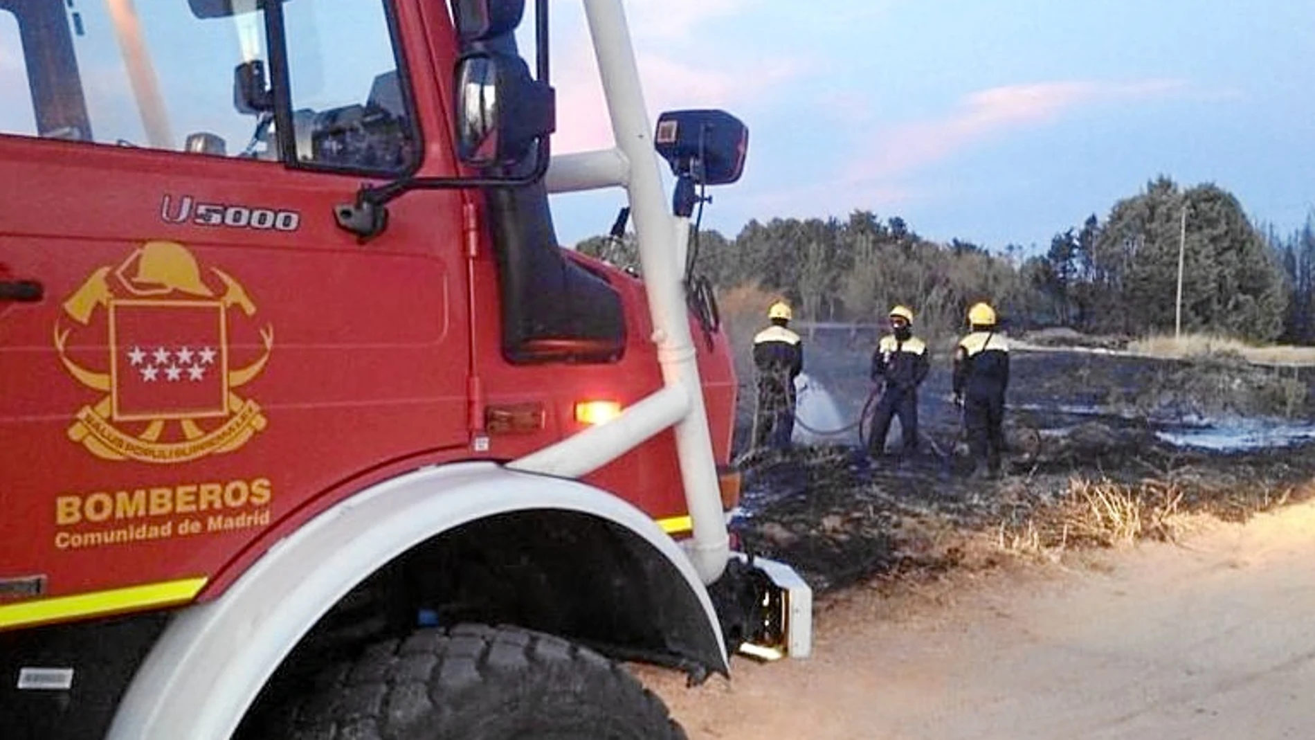 El incendiario de la M-404 quema Serranillos del Valle