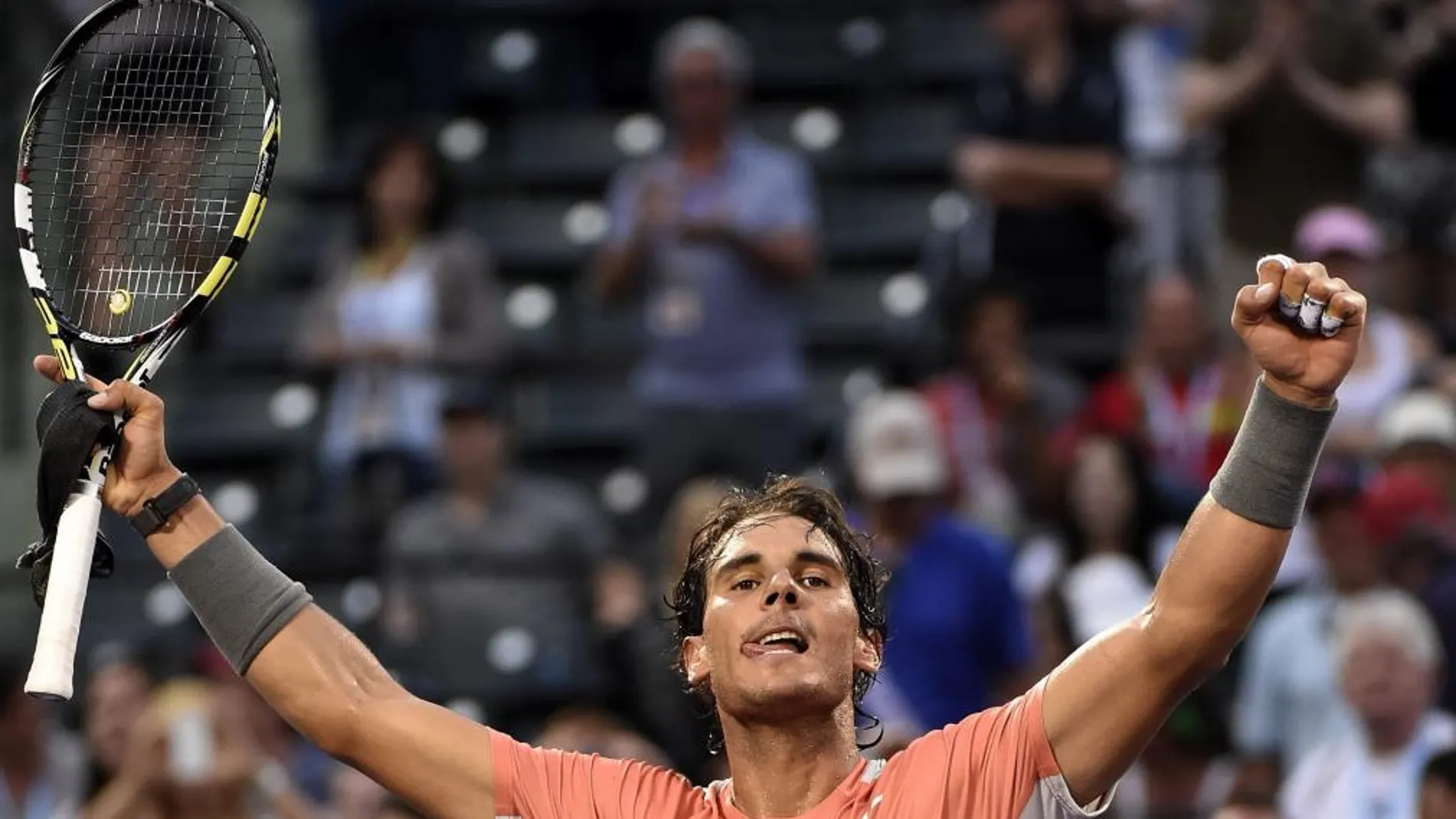 Rafael Nadal no ha perdido ningún saque en los tres partidos que lleva jugados en Miami