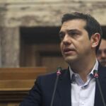 El primer ministro griego y líder de Syriza Alexis Tsipras