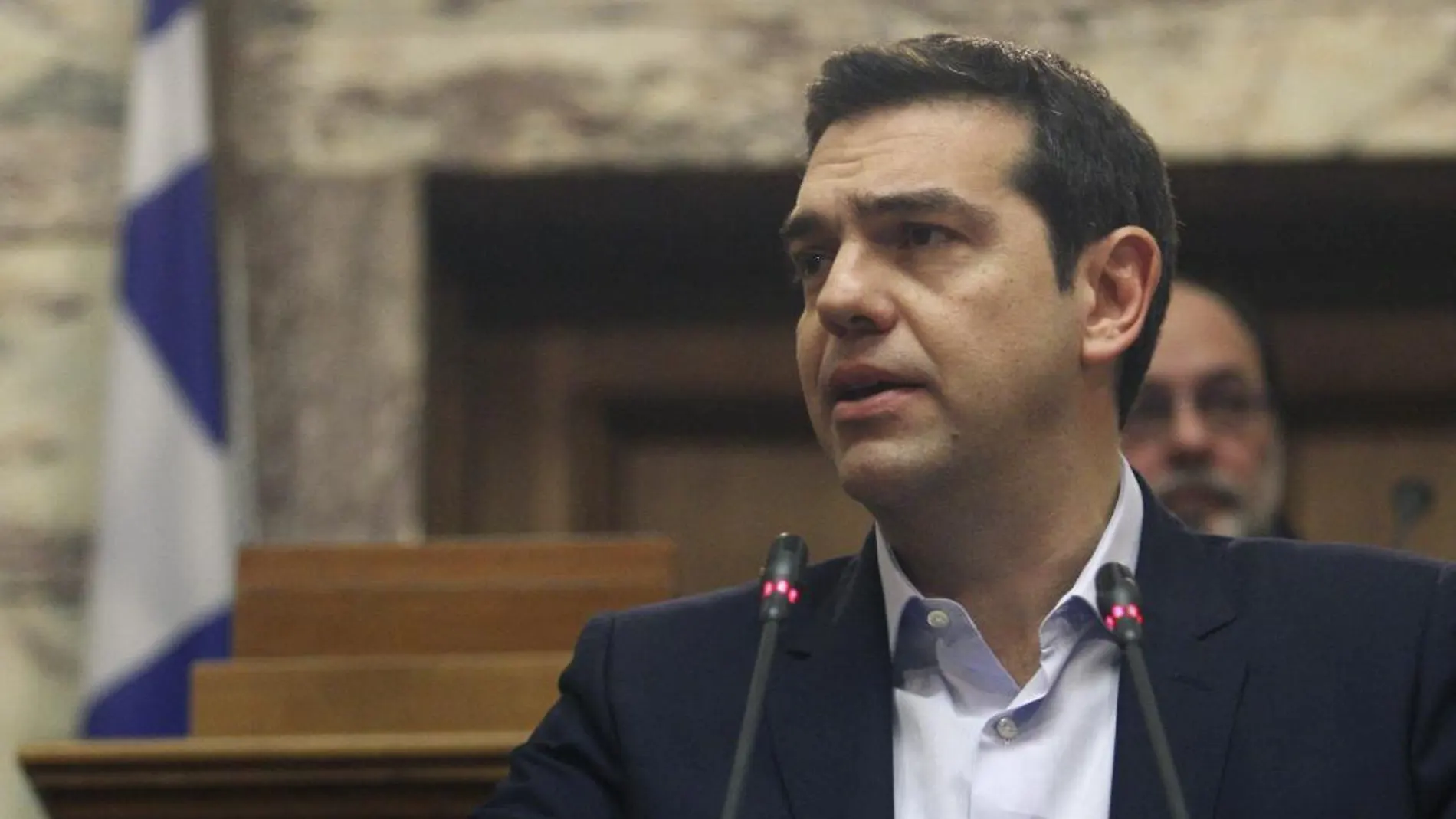 El primer ministro griego y líder de Syriza Alexis Tsipras