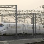 Tren de alta velocidad de fabricación china IMAGEN DE ARCHIVO