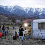 El campo base a más cercano a la zona del accidente de Germanwings