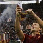El "selfie"de Totti