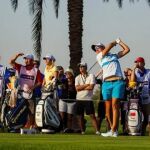 Carlota Ciganda, en el torneo.