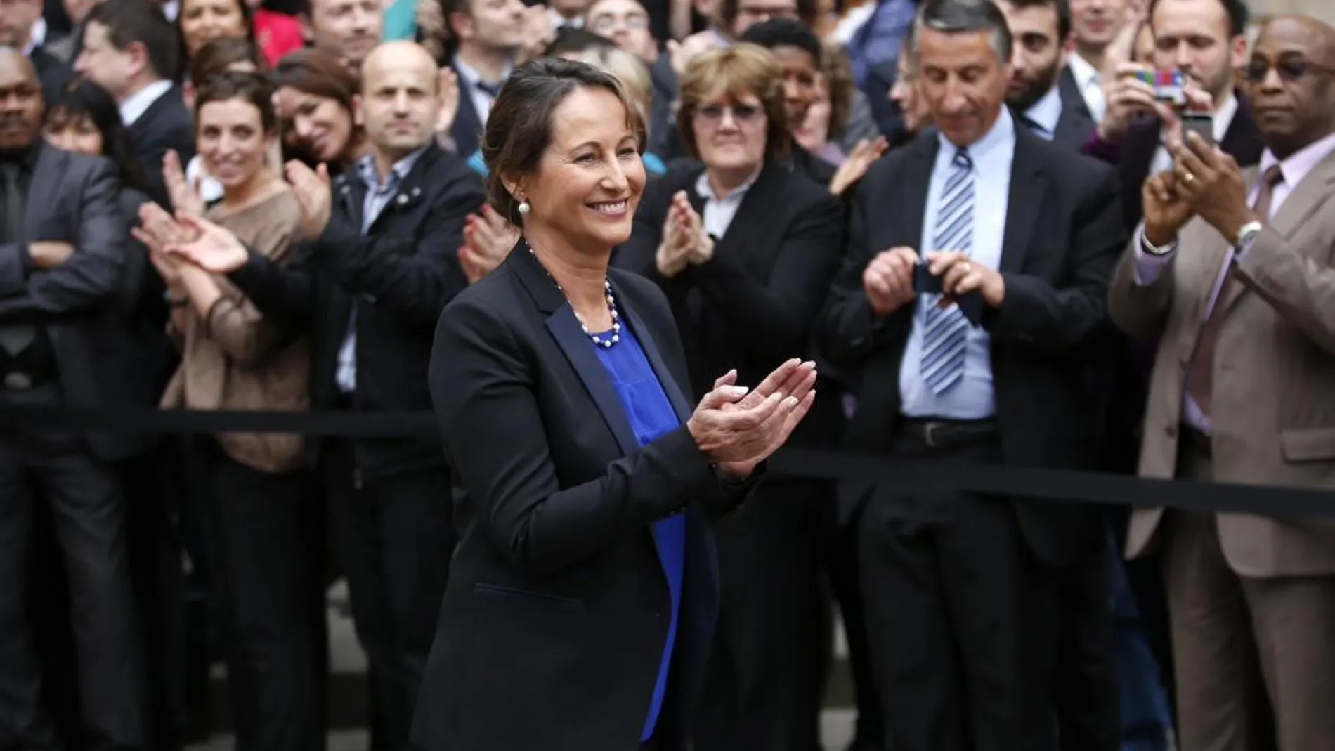 Ségolène Royal tras ser nombrada ministra de Ecología y Energía
