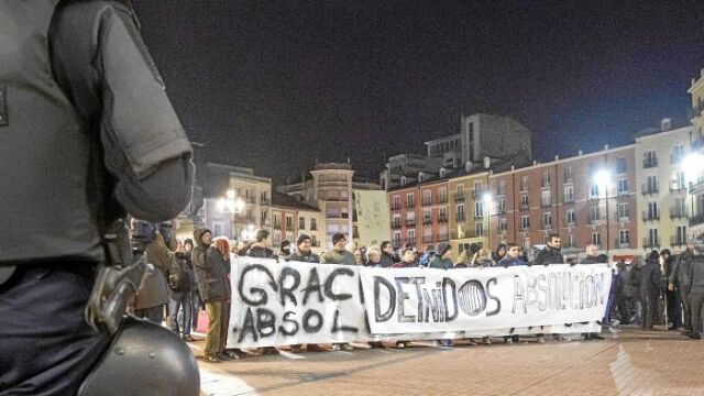 Cerca de 2.000 personas se manifestaron ayer en Burgos