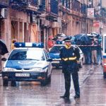 La calle del restaurante en el que fue asesinado Gregorio Ordóñez en 1995