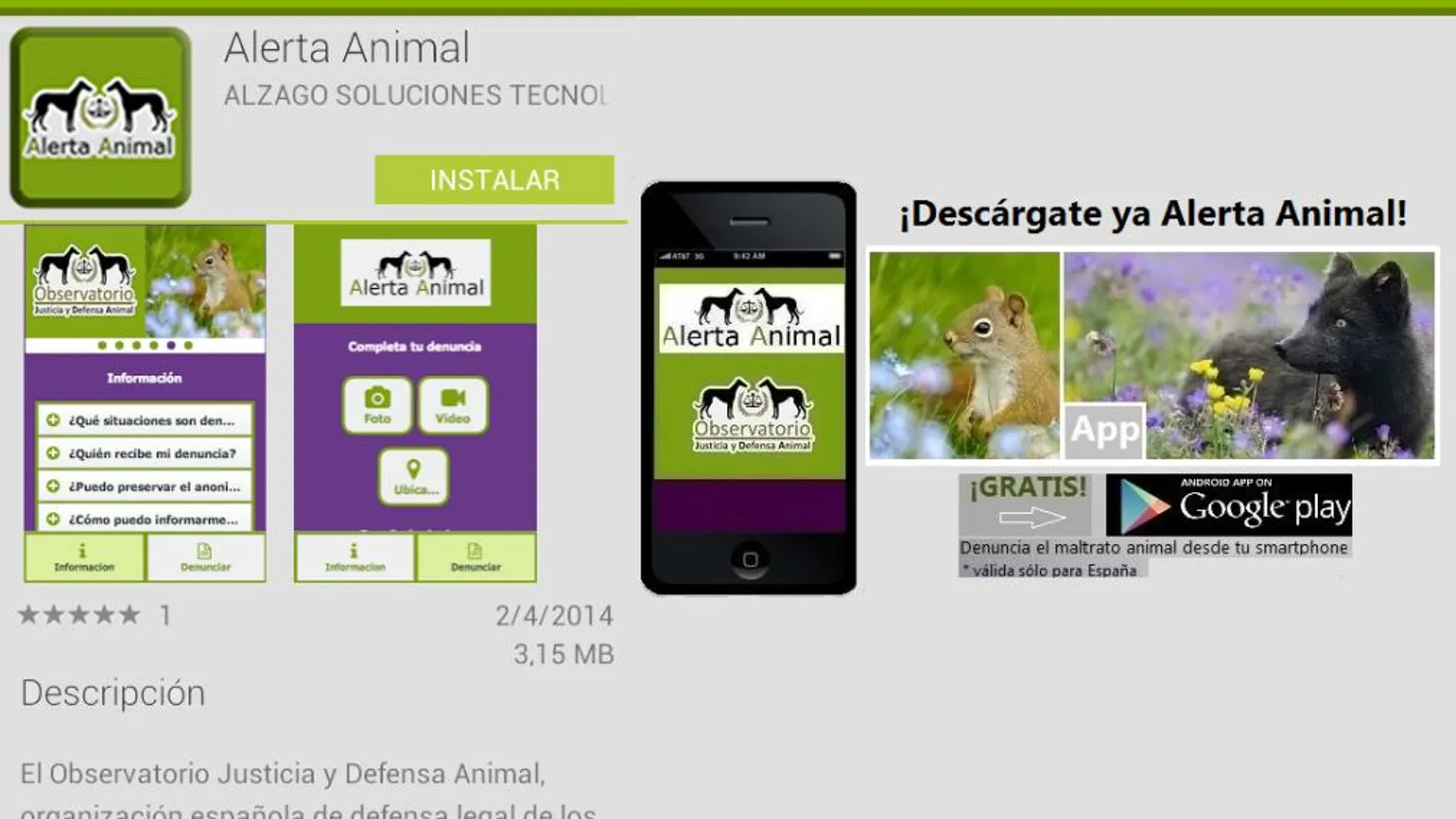 Alerta animal, una app contra el maltrato y el abandono de las mascotas