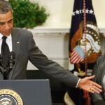 Obama junto a Loretta Lynch