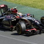 Pastor Maldonado, en el Gran Premio de F1 de Australia