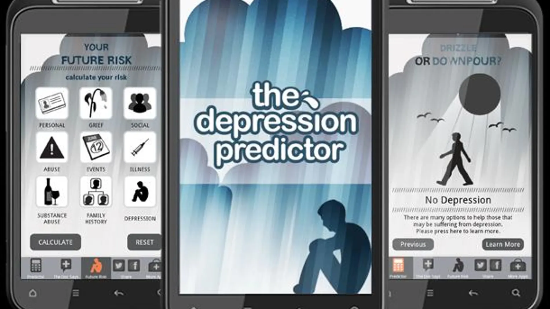 Diagnosticar depresiones, objetivo de las apps