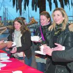 La consejera de Cultura y Turismo, Alicia García, visita en el Muelle de Bosch i Alsina, en la Rambla del Mar de Barcelona.