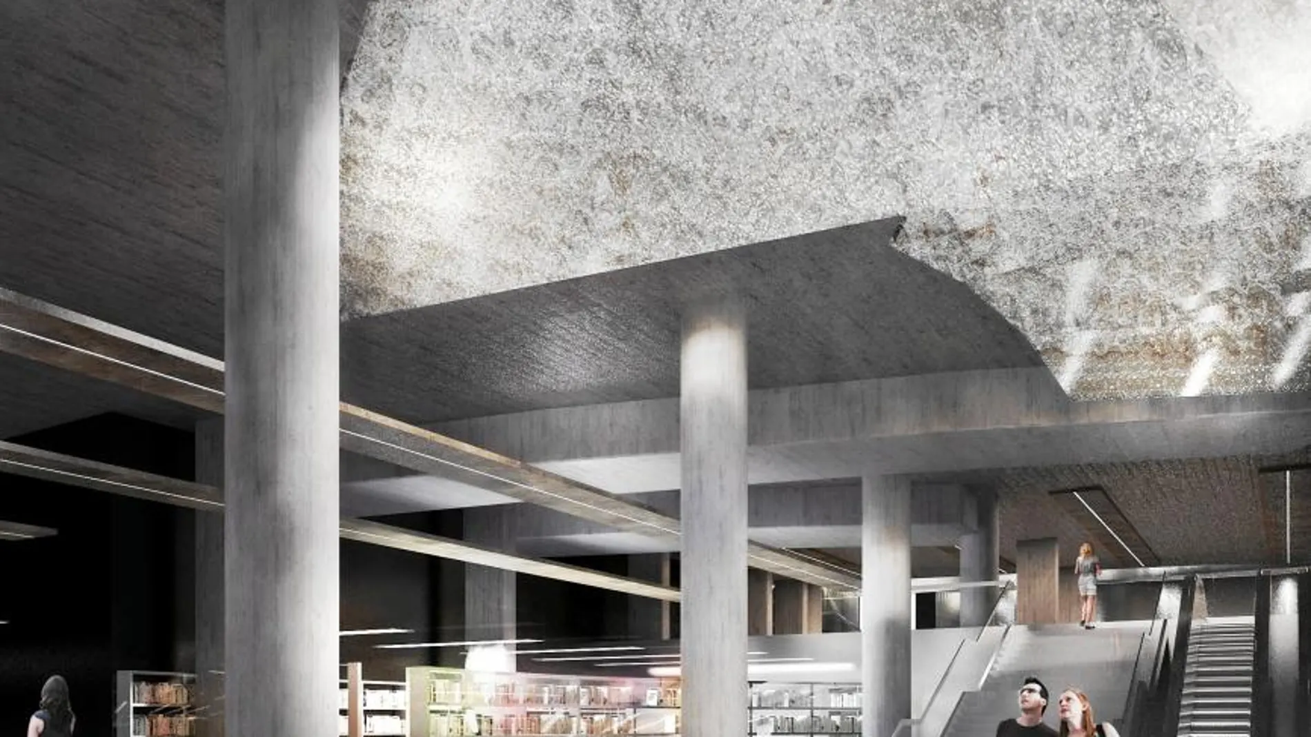 El CaixaForum tendrá dos salas de exposiciones, un auditorio, una tienda-librería y un restaurante