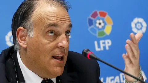 Javier Tebas, presidente de la Liga de Fútbol Profesional