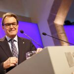 El presidente de la Generalitat, Artur Mas