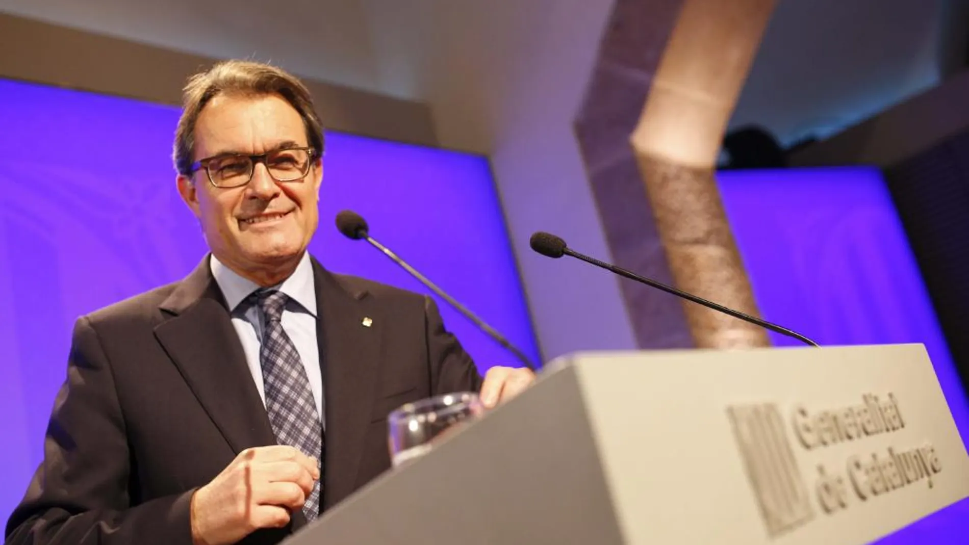 El presidente de la Generalitat, Artur Mas